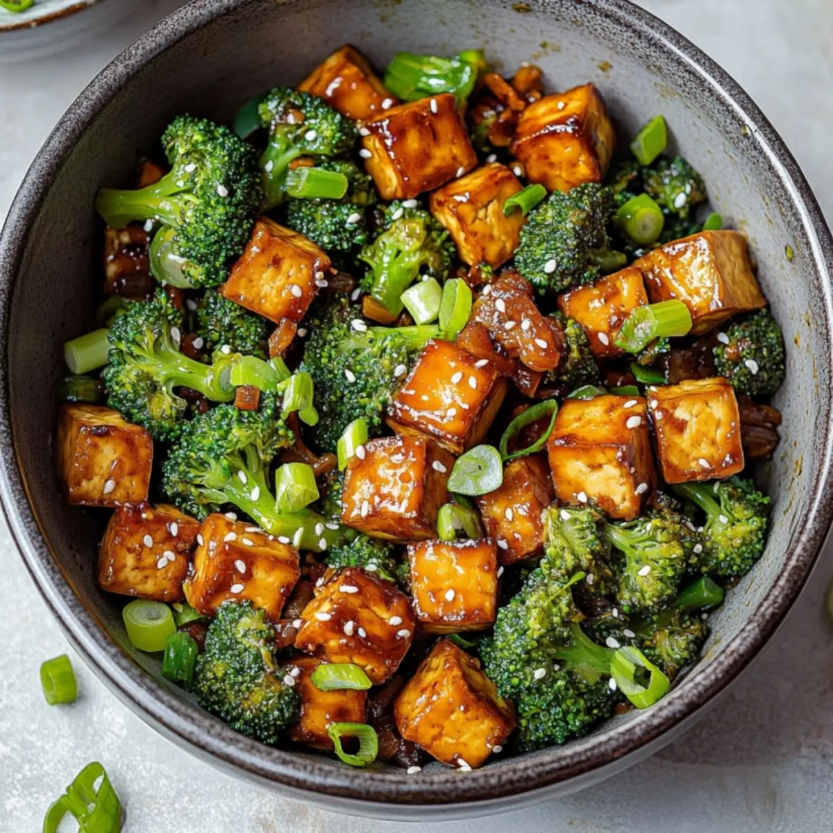 Colorful Broccoli Tofu Stir Fry – Healthy Vegan Dinner Idea