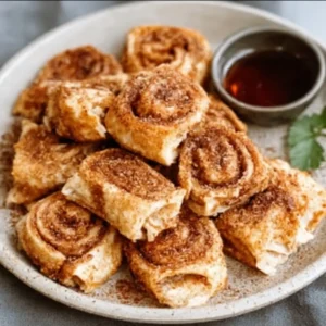 Tortilla Cinnamon Rolls recipe