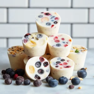 Frozen Yogurt Bites
