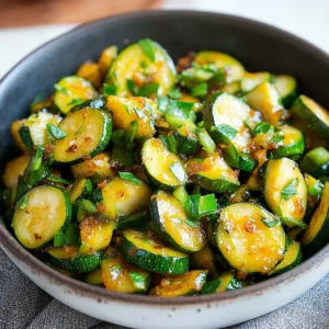 Sauteed Zucchini