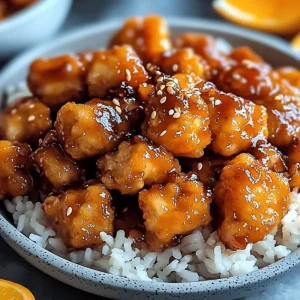 Crispy Orange Chicken