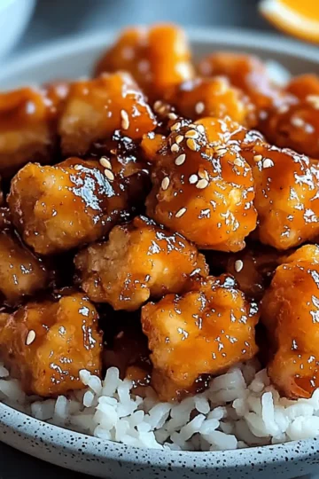 Crispy Orange Chicken