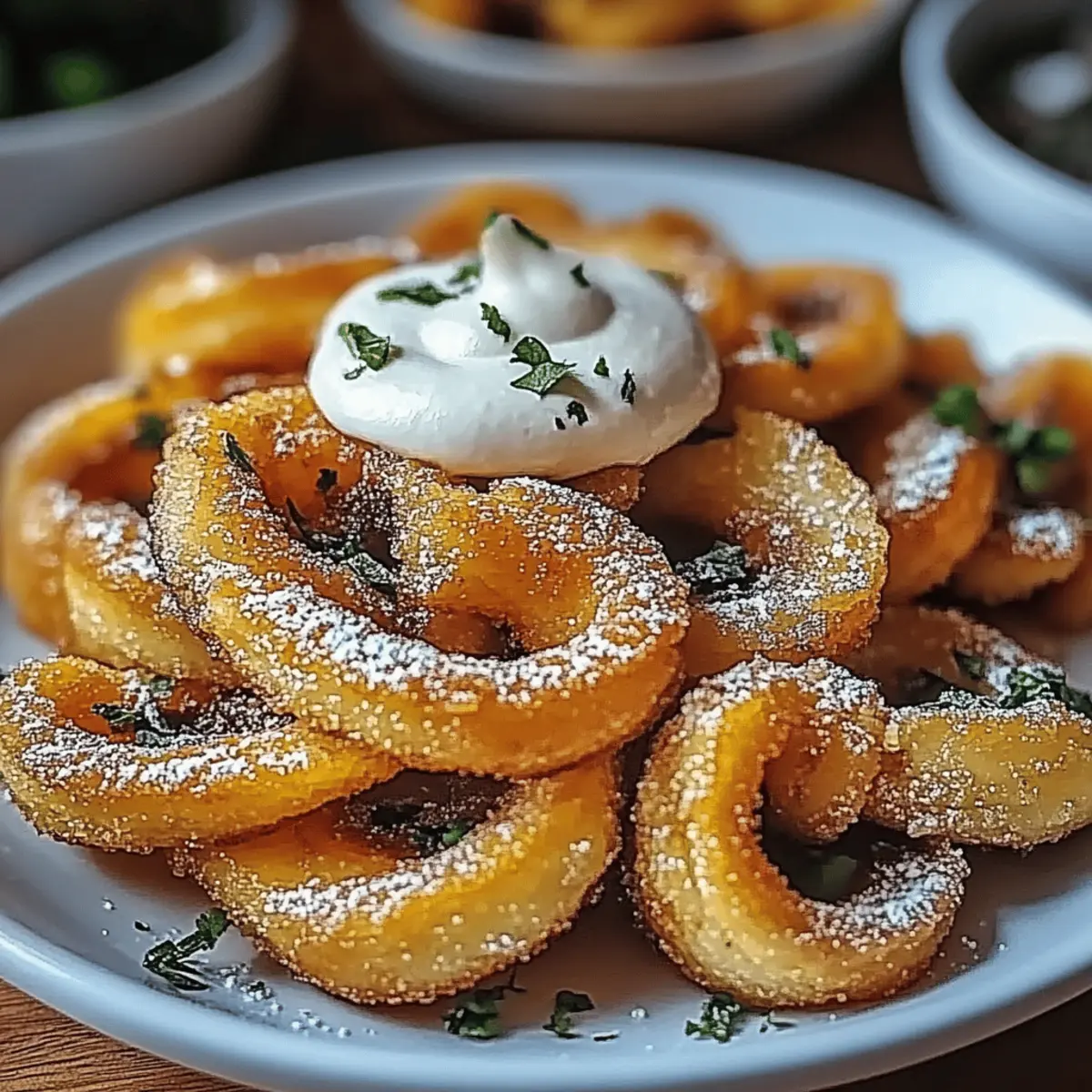 Fried Sliced Mushrooms
