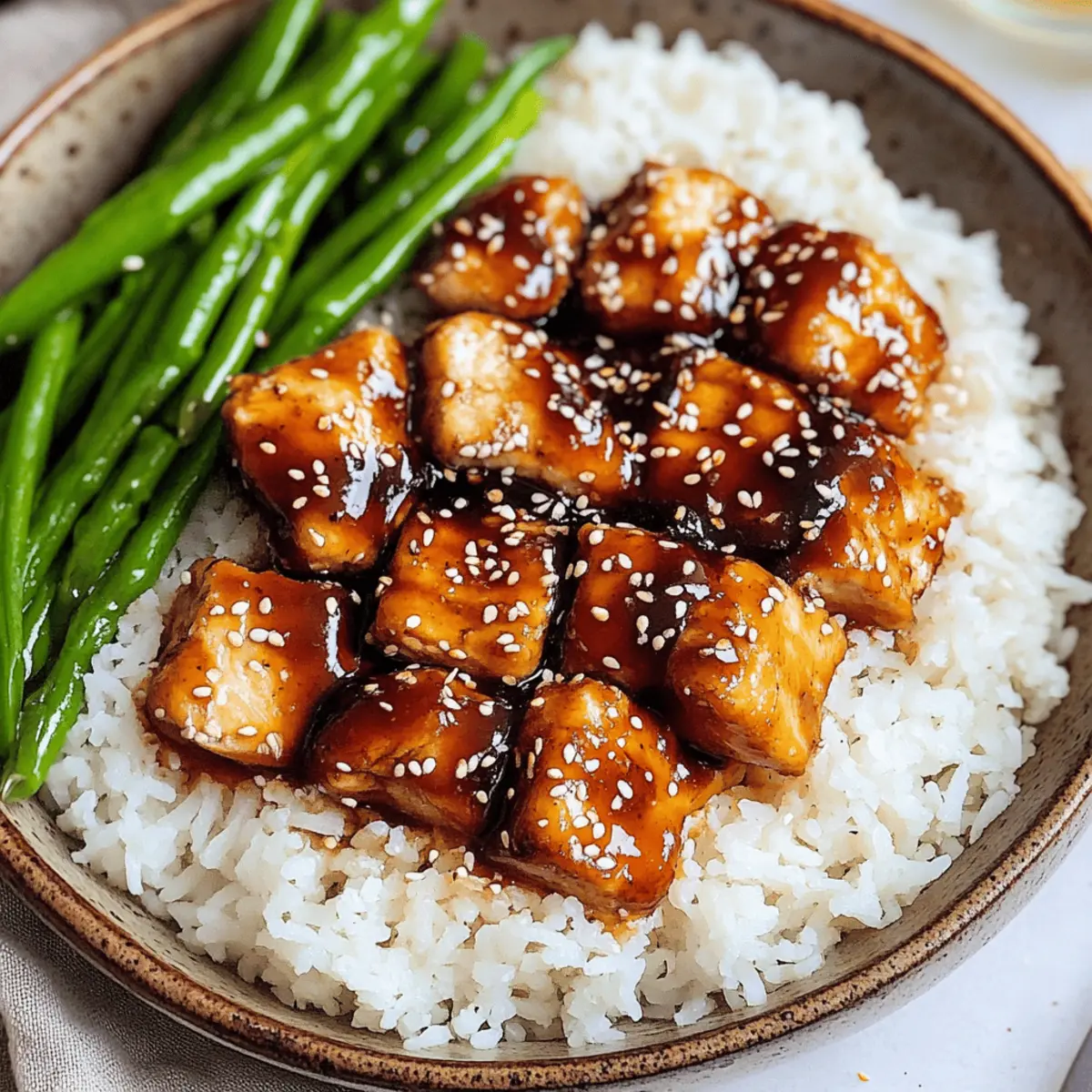 Healthy Sesame Chicken