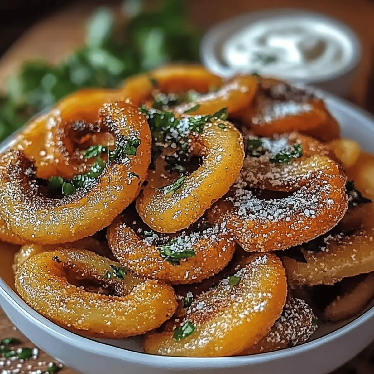 Fried Sliced Mushrooms