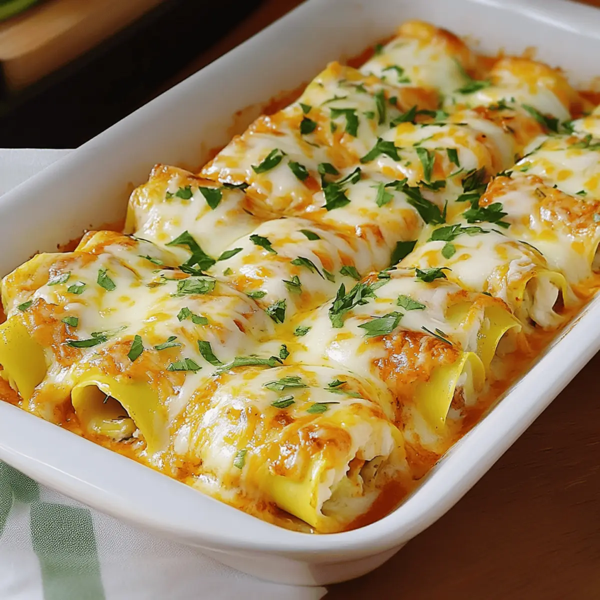 Zucchini Enchiladas