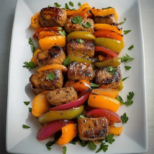 Fajita Steak Kabobs
