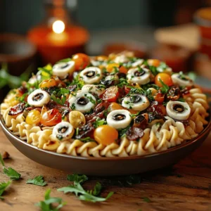 Eyeball Pasta Salad