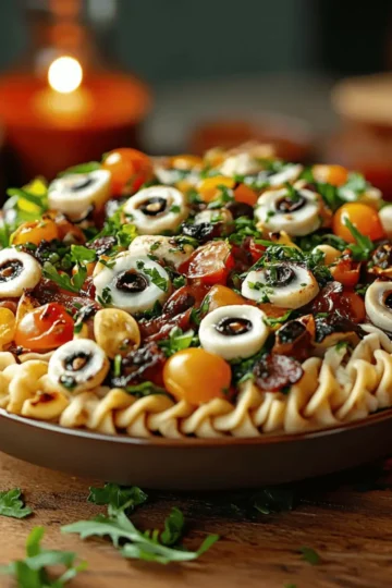 Eyeball Pasta Salad