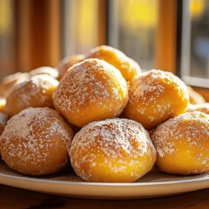 Baked Pumpkin Donut Holes