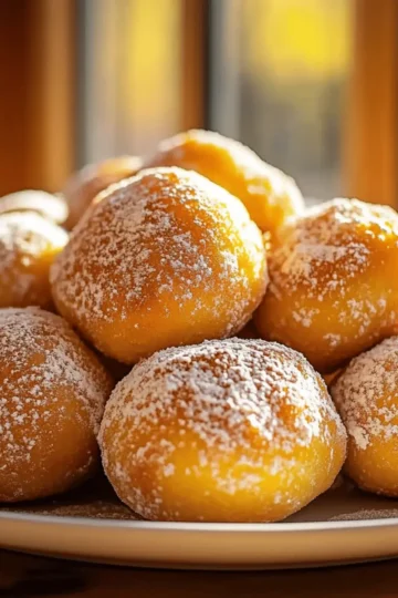 Baked Pumpkin Donut Holes