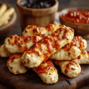 Cheesy Halloween Breadstick Bones
