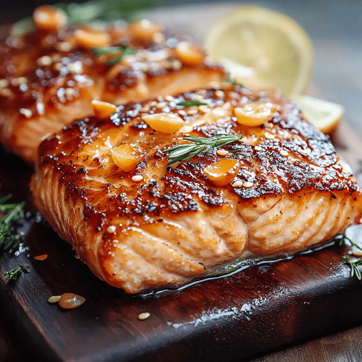 Cedar Plank Grilled Salmon