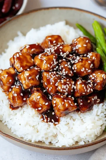 Healthy Sesame Chicken