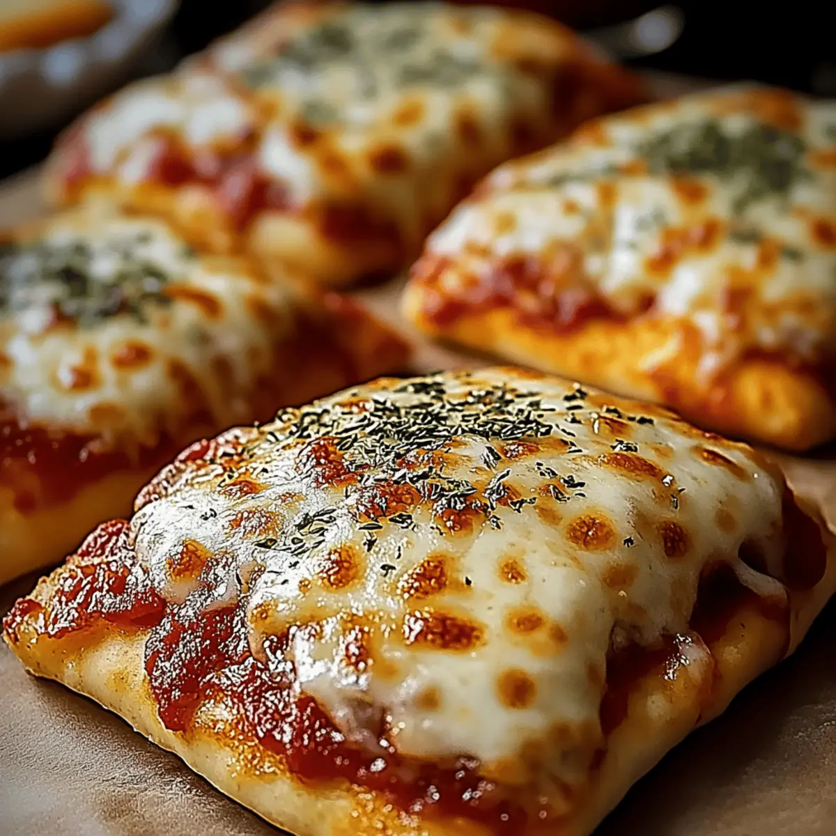 Cheesy Pizza Pockets