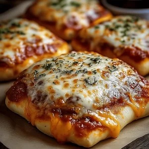 Cheesy Pizza Pockets
