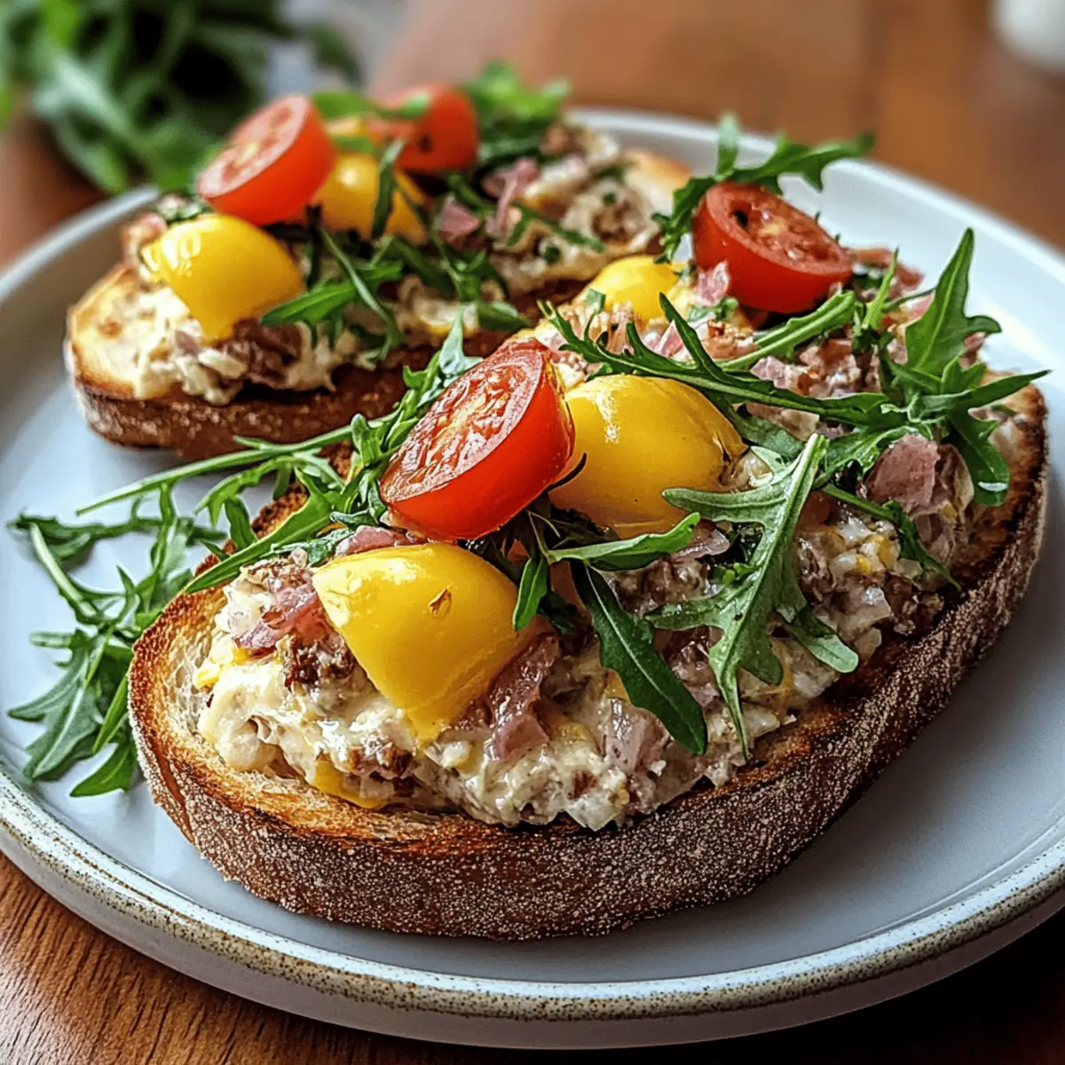 Savory Grilled Tuna Melt with Creamy Cheddar