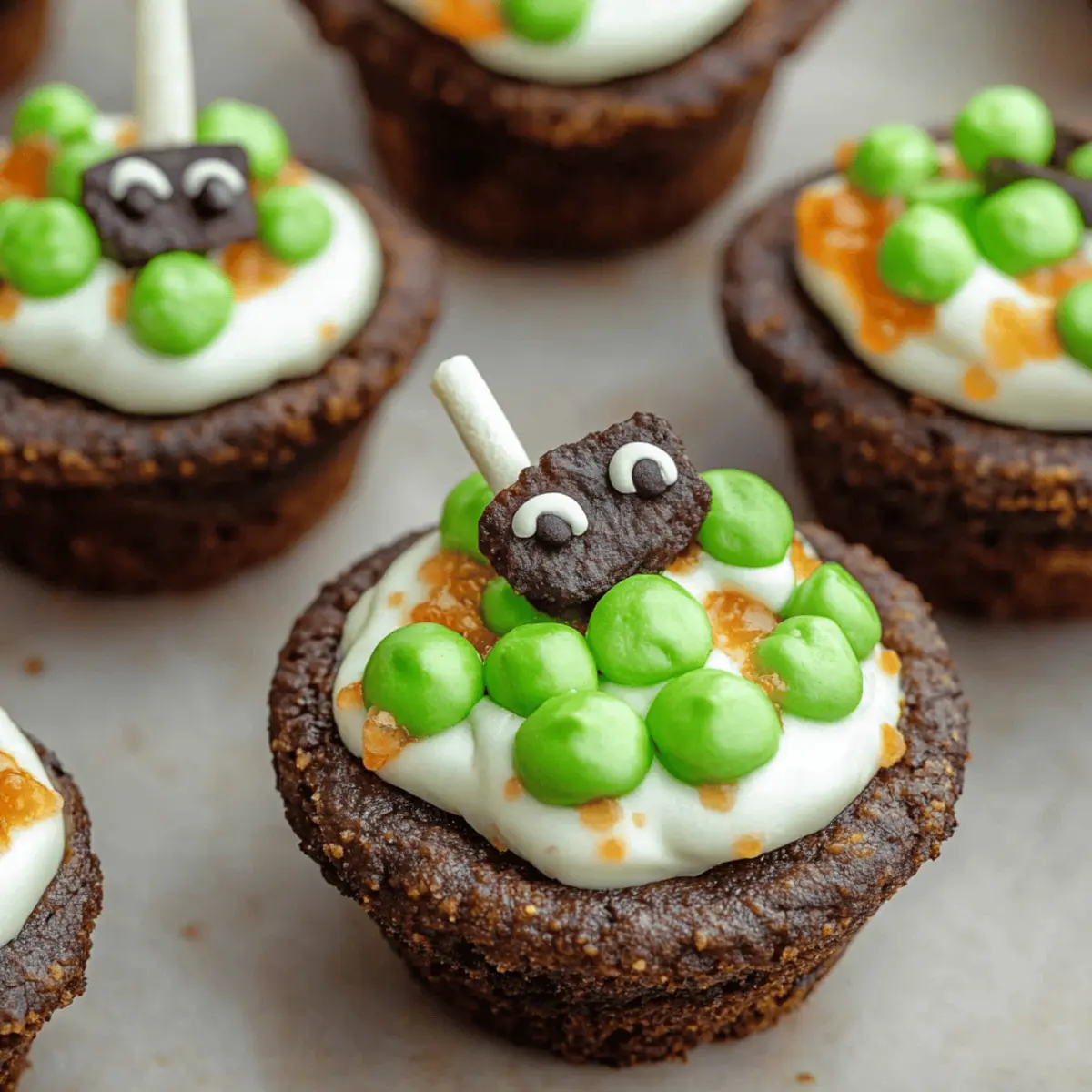 Cute Cauldron Cookie Cups