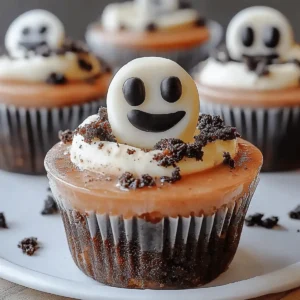 Graveyard Pudding Cookie Cups