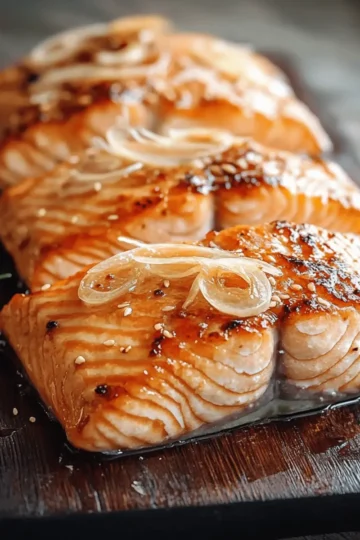 Cedar Plank Grilled Salmon