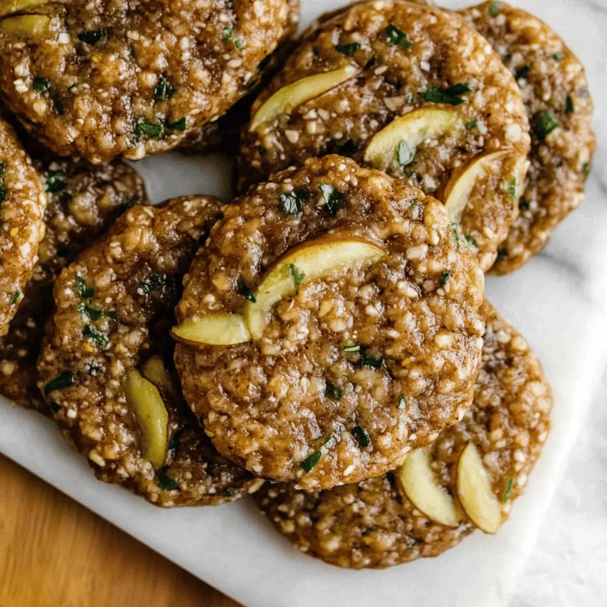 Healthy Zucchini Oatmeal Cookies