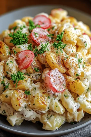 Creamy American Macaroni Salad