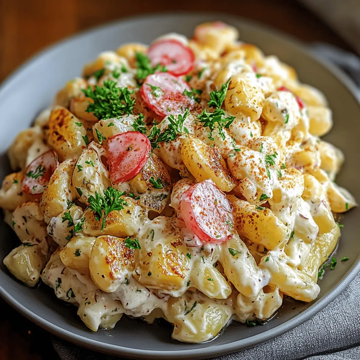 Delicious Creamy American Macaroni Salad — The Ultimate Classic