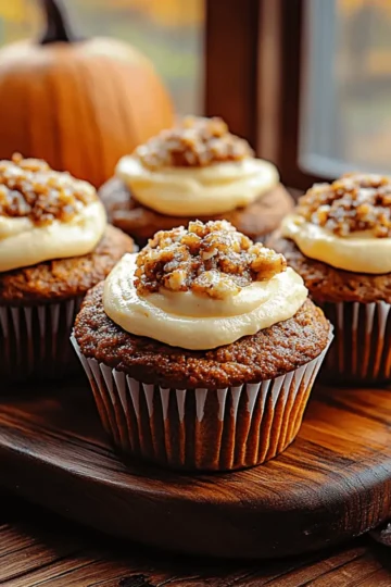 Pumpkin Cream Cheese Muffins