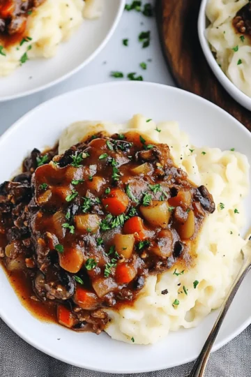 Vegan Mushroom Bourguignon