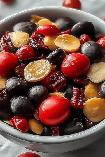 Spooky Vampire Bite Trail Mix