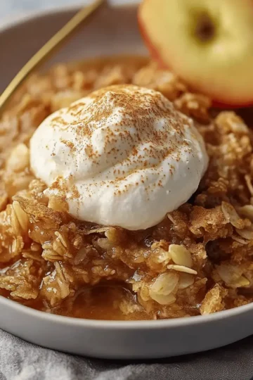 Air Fryer Apple Crisp
