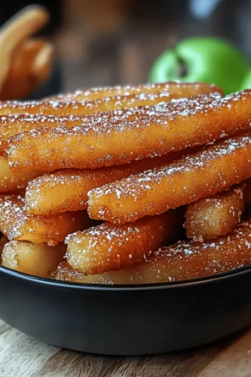 Crispy Air Fryer Apple Fries