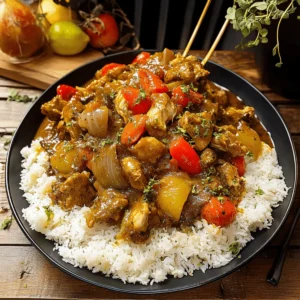 Authentic Jamaican Curry Chicken