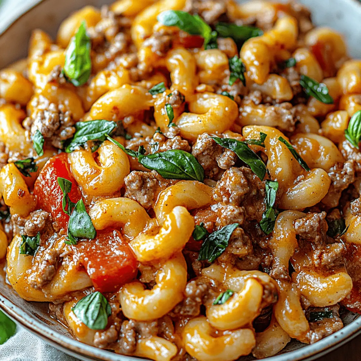 Creamy Beef Pasta