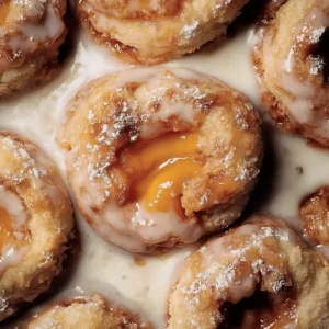 Peach Cobbler Cinnamon Rolls