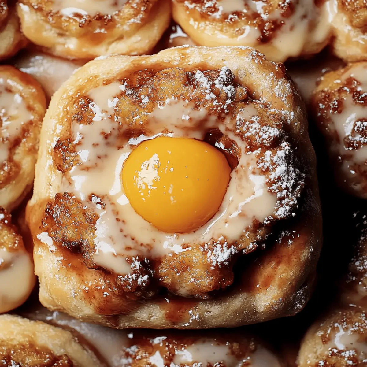 Peach Cobbler Cinnamon Rolls