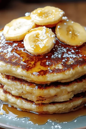 Fluffy Banana Pancakes
