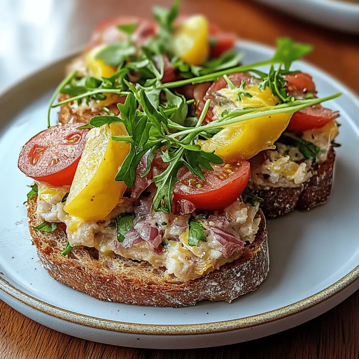 Savory Grilled Tuna Melt with Creamy Cheddar