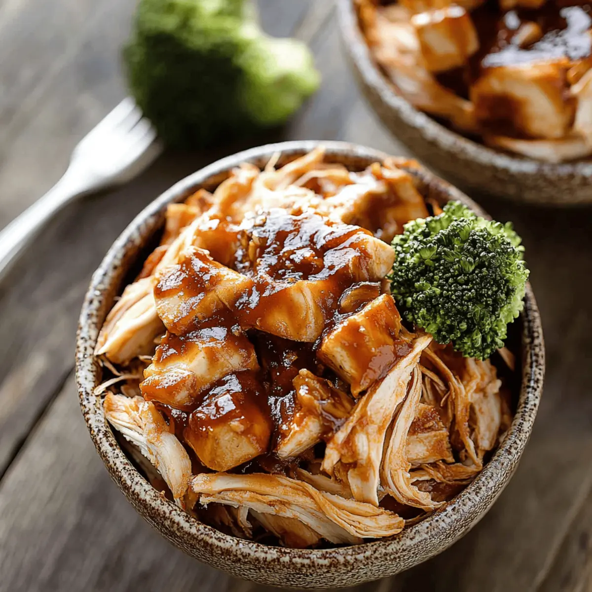 BBQ Chicken & Roasted Sweet Potato Bowls