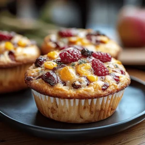 Cranberry Orange Pecan Muffins