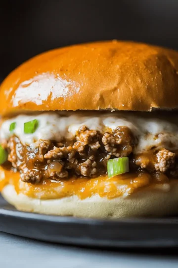 Philly Cheesesteak Sloppy Joes