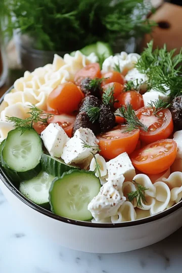 Layered Pasta Salad