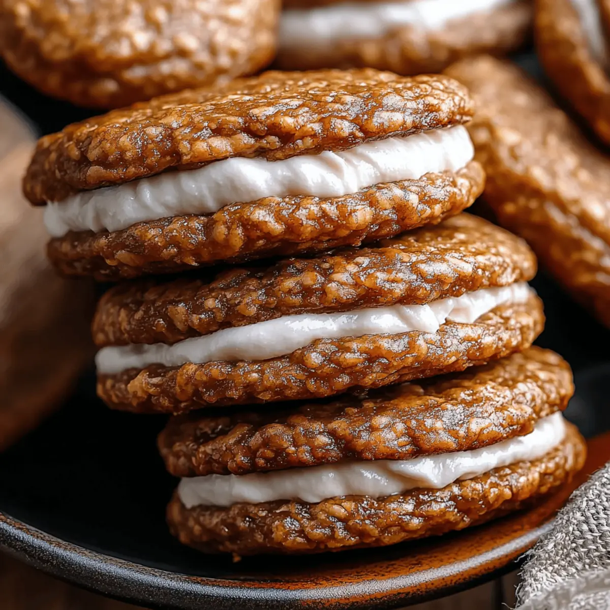 Oatmeal Cream Pies