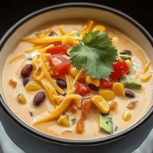 Creamy Chicken Enchilada Soup