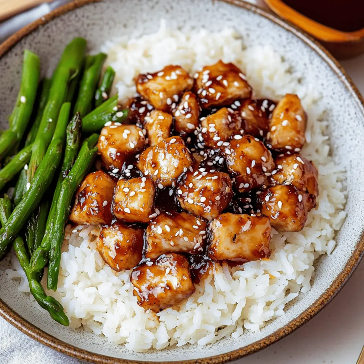 Healthy Sesame Chicken