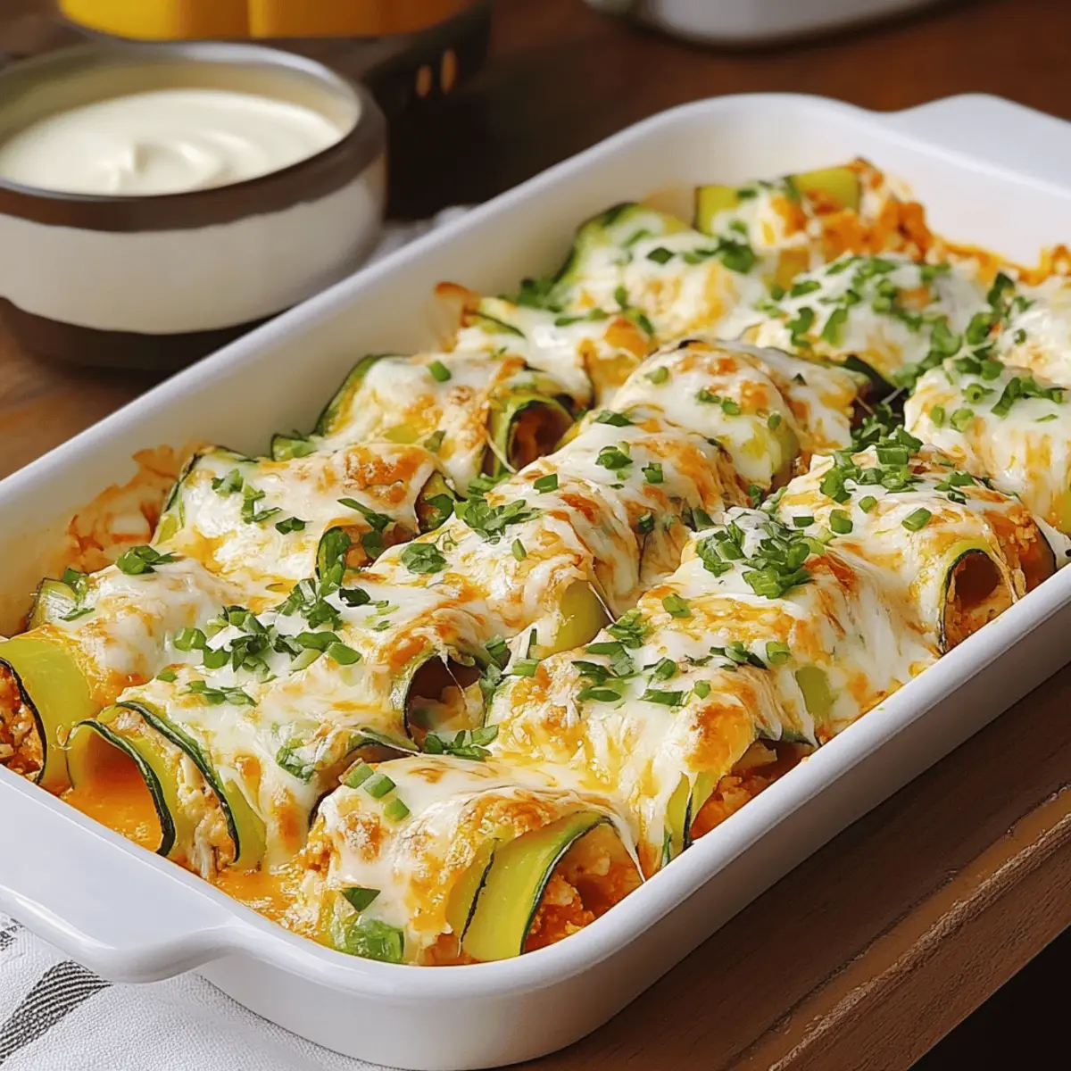 Zucchini Enchiladas