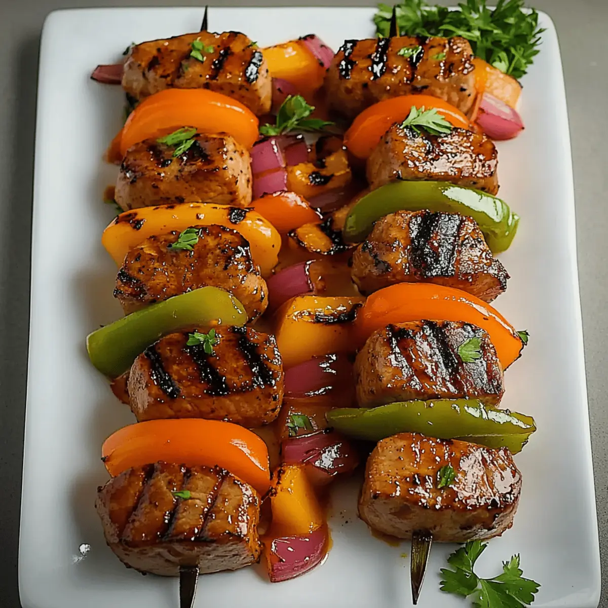 Fajita Steak Kabobs