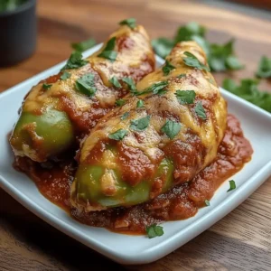 Cheesy Hatch Chile Rellenos