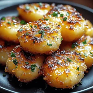 Crispy Garlic Parmesan Potatoes