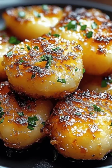 Crispy Garlic Parmesan Potatoes